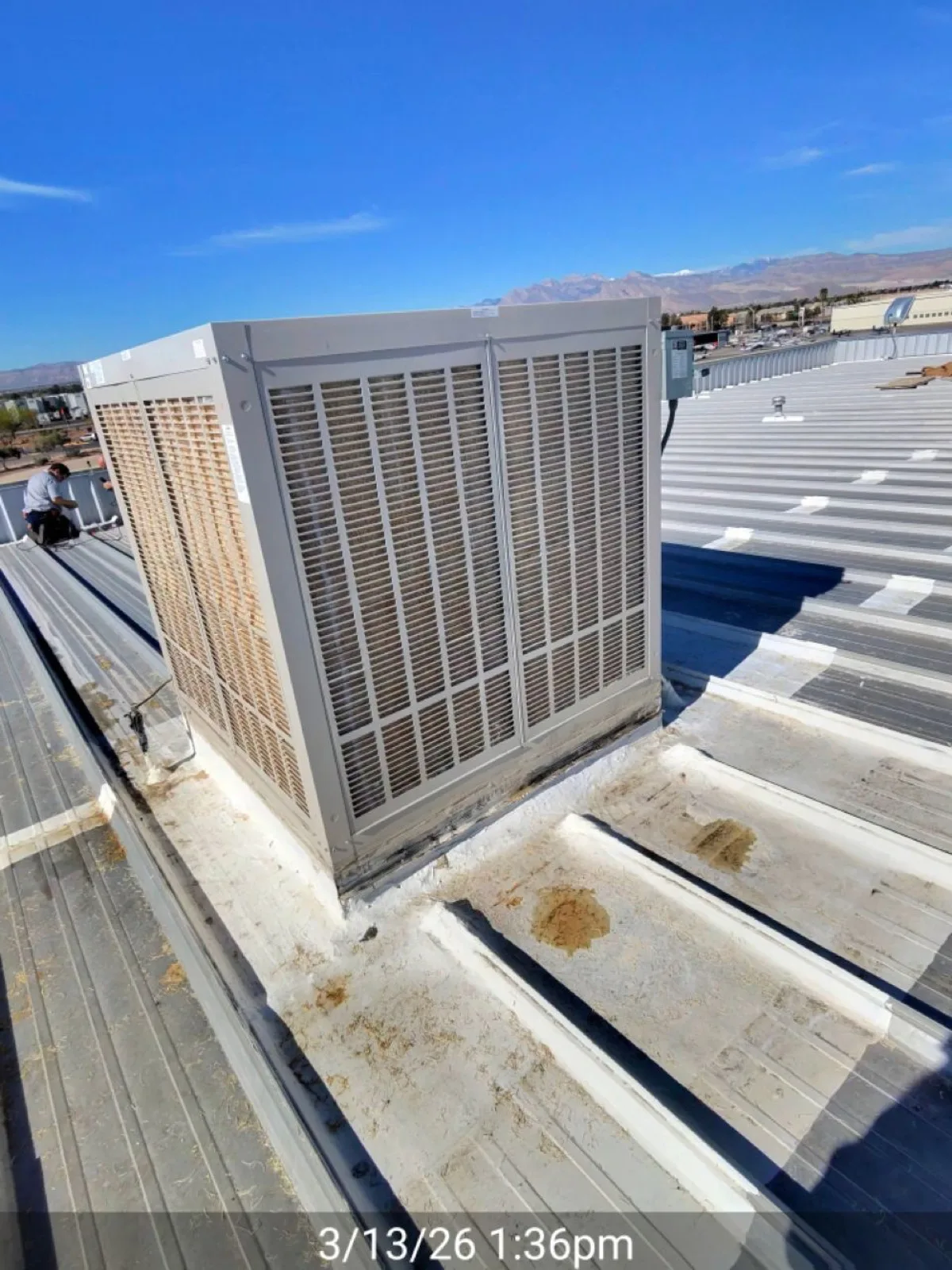 Commercial evaporative cooler by Constant Air Balancing in Las Vegas