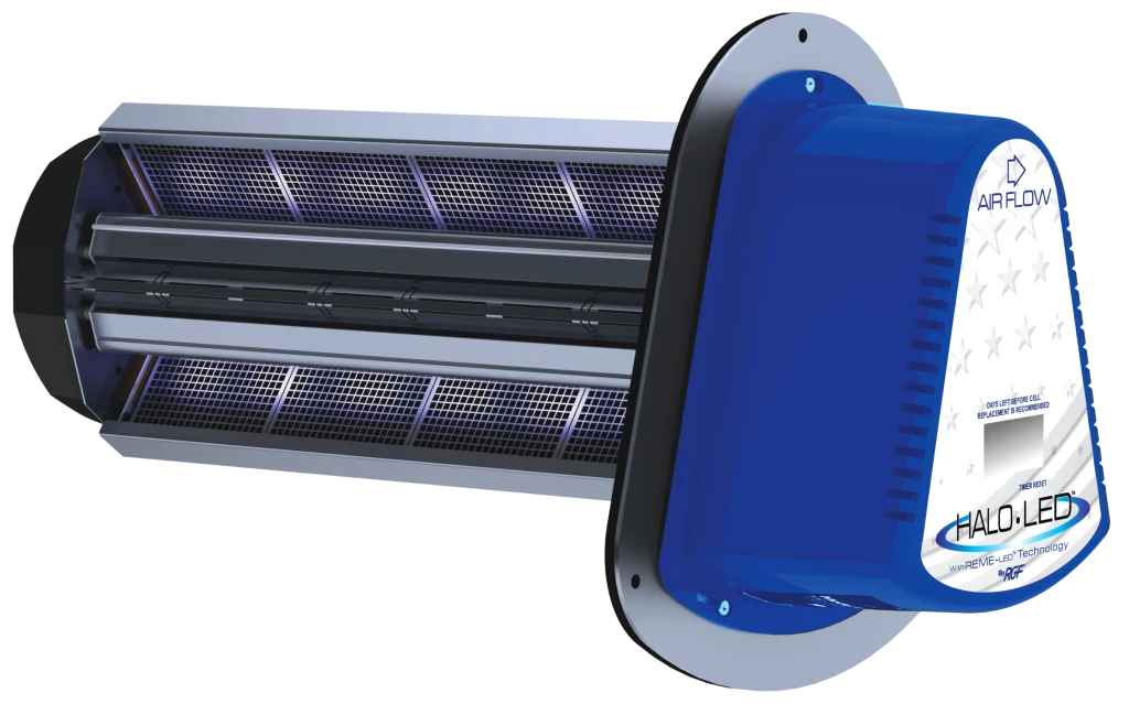 Reme Halo LED whole home in-duct air purifier