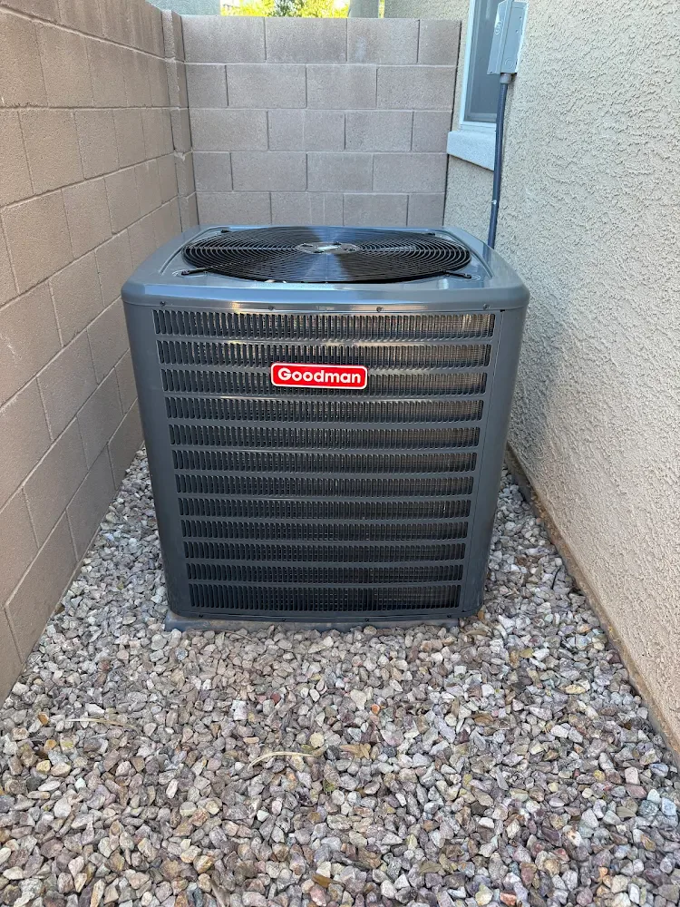 Residential HVAC installation work by Constant Air Balancing and Services in the Las Vegas Valley